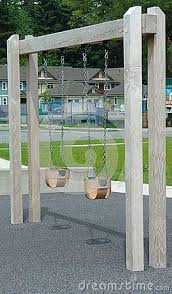 Safe kidz wooden swing set brackets set of 2 steel swing braces hardware instructions green parts hardware. Tips On Embedding Posts For Playground Doityourself Com Community Forums
