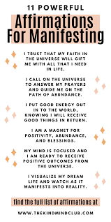 How to write your own affirmations in 5 steps. Affirmations For Manifesting Manifestation Affirmations Positive Self Affirmations Positive Affirmations Quotes