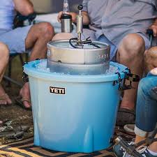 After you have prepared a keg tub, pour a layer of ice into the bottom of. Yeti Keg Cooler Online Shopping