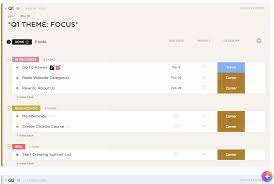 How To Use Clickup To Set And Track Your Goals Goals Project Management Tools Writing Tasks