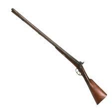 Original Belgian 14 Bore Double Barrel Percussion Fowling Piece with T – International Military Antiques