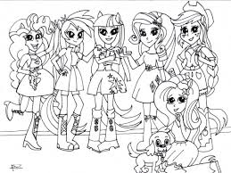 Equestria girls features anthropomorphized versions of my little pony characters from that period. 20 Free Printable Equestria Girls Coloring Pages Everfreecoloring Com