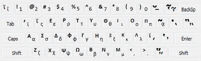 I have tried alt + 961 . Enabling Greek Characters On Your Keyboard Wikiversity