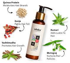 Using natural hair care products tackle many hair concerns that you might have. Vedix Customised Ayurvedic Hair Care Regimen