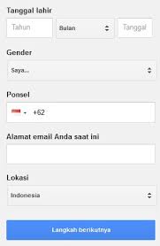 Langkah pertama untuk membuat akun email dengan gmail, layanan email gratis sandi yang anda pilih minimal delapan karakter, sedangkan alamat email anda buat belum pernah gan mau tanya cara buat yahoo dan gmail sehari @100 email caranya gimana yah gan ? Daftar Gmail Baru Dengan Langkah Mudah Ini 2019