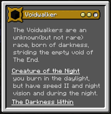 I only created a 'mod version' of the smp origins. Origins Mod Voidwalker Custom Datapack Minecraft Data Pack