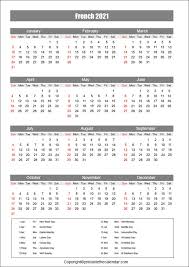 2021 calendar styles and templates 2021 calendars in eight styles that can be used to organize most any schedule. France Calendar 2021 With Holidays Free Printable Template Printable The Calendar