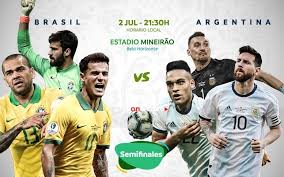 (hora argentina) y se podrá ver en directo por tv a través de tyc sports 2. Brazil Vs Argentina Copa America Semifinal