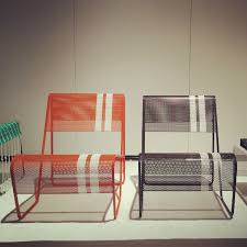 Great Modern Mesh Outdoor Chairs From Markamoderna Icff Modern Patio Outdoor Chairs Beach Design