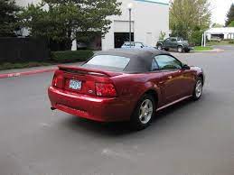 Save money on used 2003 ford mustang convertible models near you. 2003 Ford Mustang Deluxe Convertible Power Top V6 Automatic