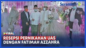 Resepsi pernikahan ustadz abdul somad dan fatimah az zahra dihadiri para artis mulai arie untung, dude harlino hingga baim wong. Video Resepsi Pernikahan Ustadz Abdul Somad Dengan Fatimah Azzahra Tim Uas Aceh Juga Hadir Youtube