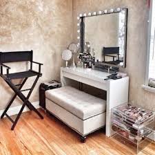 Corner vanity desk with drawers of 5, black vanity desk with mirrors of 3 & 4 shelves, wooden makeup table corner desk for small space, bedroom, space saving, girls loving $239.99 $ 239. Modern Makeup Vanity Table Ideas On Foter