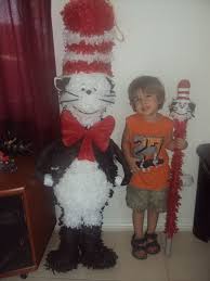 From Cat In The Hat Pinata Dr Seuss Birthday Party Cat In The Hat Party Seuss Party