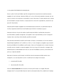 Doc Evaluarea Performantelor Angajatilor Tofan B Academia Edu