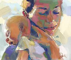 created by Dale Bach Mother & Child