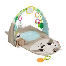 Fisher Price Ready To Hang Sensory Sloth Gym Baby Activity Mat With Toys For Tummy Time And Play Walmart Canada