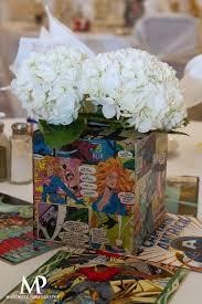 Comic Book Centerpieces Superhero Wedding Comic Book Wedding Book Wedding Centerpieces