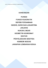 T4 Modul Mate Tambahan 2021 Membalik Buku Halaman 401 450 Anyflip