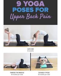 Here we give you specific yoga poses that treat back pain, be it of the entire back or the lower, middle, or upper back and elaborate on what you need to do. Yogasinemarmin 9 Yoga Poses For Upper Back Pain The Facebook