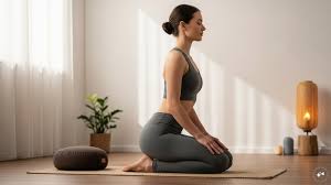 Yoga pose for focus and relaxation