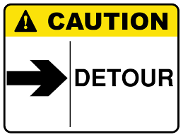 Detour Right