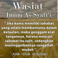 Kegiatan pengembangan kapasitas pegawai & karyawan pesantren imam syafi'i tema: Wasiat Imam Syafie Tentang Sahabat Islam Agama Kami Facebook