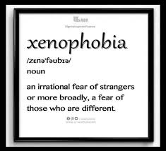 Today S Word On Dandydefinitions Xenophobia Definition Of Xenophobia Fear Of Strangers Or A Term That May Be Applied To Any In 2020 Words Me Quotes Irrational Fear