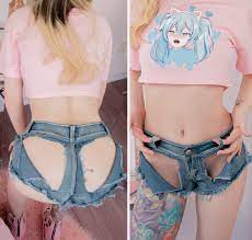 Sexy Booty Shorts by Lewd Fashion: Sexy Anime Cosplay - Etsy Denmark