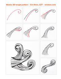 The method was developed by rick roberts and maria thomas. Mooka3d Tangle Pattern Eni Oken