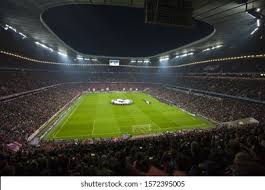The allianz arena is located on the northern edge of munich, about 10 kilometres from the city centre. Inside Allianz Arena Soccer Stadium Night Stock Photo Edit Now 1572395005
