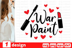 Download War Paint Graphic By Svgocean Creative Fabrica PSD Mockup Templates