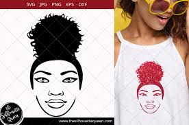 Afro Woman Svg, Afro Lady Svg, Black Girl Svg, African American Svg, Black  Woman Svg, Cut Files