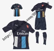 Cierra todo la colección un kit de tono gris, de día nublado y con esmog (?), en gradiente, con mangas, cuello y laterales en rojo. Arsenal Fc Third By Kisake Monaco Away Kit Fifa 14 Png Image Transparent Png Free Download On Seekpng