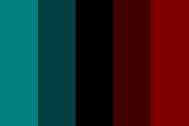 Its complement is green but red is rarely matched to green because this is strongly symbolic of christmas.generally speaking, red is a difficult color to match as it is intense. Dark Cyan And Red Color Palette