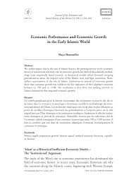 Global container shortage drives spike in shipping rates, but brings windfall for chinese manufacturers. Pdf Economic Performance And Economic Growth In The Early Islamic World