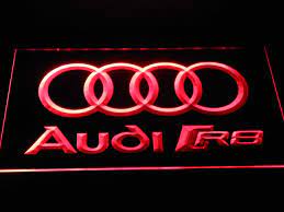Audi R8 Logo Led Neon Sign Led Neon Signs Led Signs Neon Signs