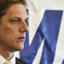 Candidate Marty Nothstein's bumpy ride at the velodrome