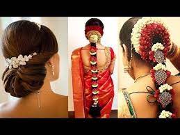 Simple Indian Bridal Hairstyle Tutorial Perfect Bridal Bun And Bridal Plait Weddin Indian Bridal Hairstyles Bridal Hairstyle Indian Wedding Indian Hairstyles