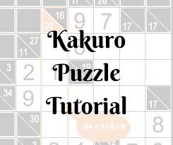 How to solve logic problem table puzzles and, if logic problems are okay, but those logic problem table puzzles leave you befuddled, we might be able to clear things up a bit. Online Kakuro Puzzle Tutorial By Conceptis Puzzles