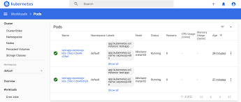Submitted to the api server, the scheduler puts it on kubectl describe pods pod_name : Kubernetes On Bare Metal In 10 Minutes