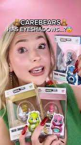 CareBears Makeup Collection😱 Adorable new makeup love the glowy  highlighter cream blush, blue eyeshadow & shimmery gold eyeshadow!  #makeupideas #creativemakeup #makeuplooks #makeuptransformation ...