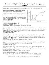 Phase change diagram worksheet answers it also will include a picture of a sort that may be seen in the gallery of phase change diagram the assortment of images phase change diagram worksheet answers that are elected immediately by the admin and with high res (hd) as well as. Heat Involving Phase Changes Heat Continuum Mechanics