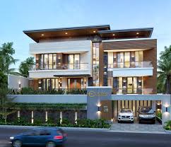 Ide model pintu garasi (sumber: 10 Desain Rumah Modern 2 5 Lantai Model Terbaru
