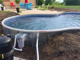Pin By Pool And Spa Depot On Stealth Semi In Ground Pools Semi Inground Pools Small Backyard Pools Inground Pools