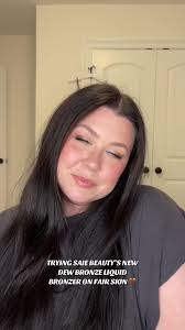 So good👏🏻 using shade SALT 🤎 @Saie #fyp #saie #saiebeauty #saiedewbronze  #newproduct #newmakeup #newmakeupproduct #newmakeuprelease #makeup  #makeupreview #bronzer #tryingnewmakeup #fairskin