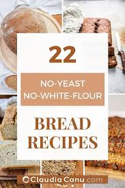 22 No Yeast No White Flour Bread Recipes Claudia Canu In 2020 Bread Recipes White Flour Bread Recipe Easiest Bread Recipe No Yeast