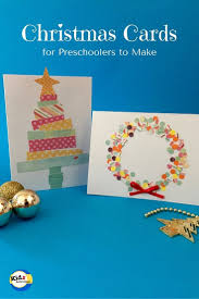 Triangular christmas tree cards made with a variety of colours and patterns. Christmas Cards For Preschoolers To Make Kidz Activities Preschool Christmas Christmas Cards To Make Christmas Crafts For Kids
