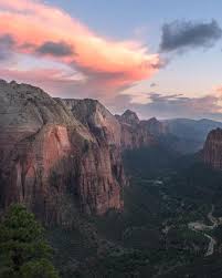 Sunset From Angels Landing Zion National Park Oc 5000x4000 Angels Landing Zion National Park Zion National Park Angels Landing Zion
