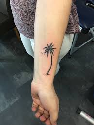 Palm Tree Tattoo Palm Tattoos Ankle Tattoos For Women Palm Tree Tattoo