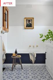 Carefully press the stencil in the desired place. Painting Ceramic Tile Before And After Painting Inspired